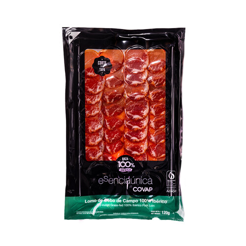 Alcampo COVAP Lomo de cebo de campo 100% raza ibérica 120 g