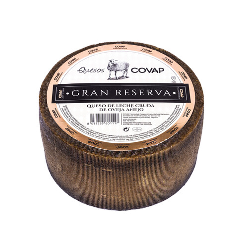 Alcampo COVAP Queso de leche cruda de oveja viejo Gran Reserva COVAP