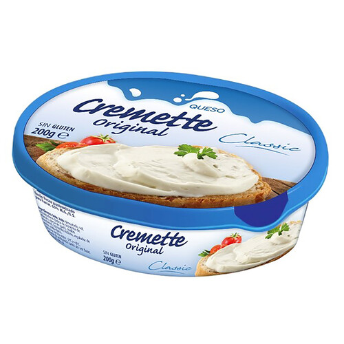 Alcampo CREMETTE Queso de untar natural CREMETTE 200 g