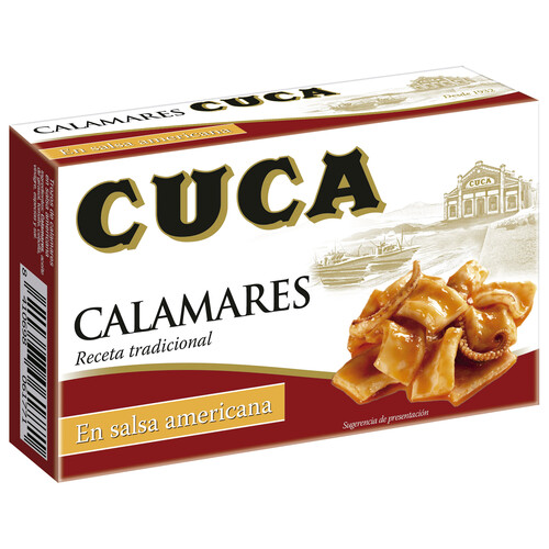 Alcampo CUCA Calamares en salsa americana en trozos 72 g