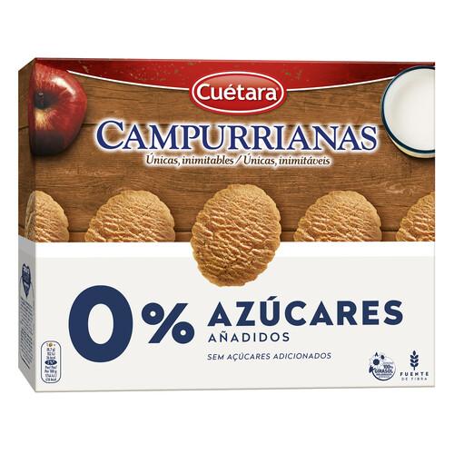 Alcampo CUÉTARA Campurrianas Galletas campurrianas sin azúcares añadidos 320 g