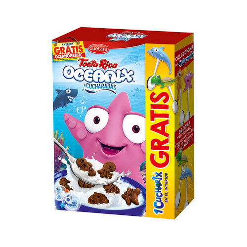 Alcampo CUÉTARA TOSTA RICA Galletas cucharadas Oceanix 320 g