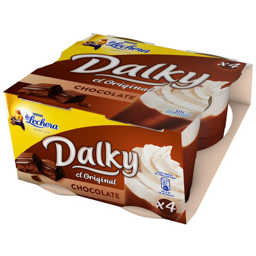 Alcampo DALKY Copa de chocolate con nata DALKY de Nestlé 4 x 100 g