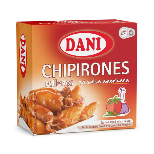Alcampo DANI Chipirones en salsa americana lata de 96 g