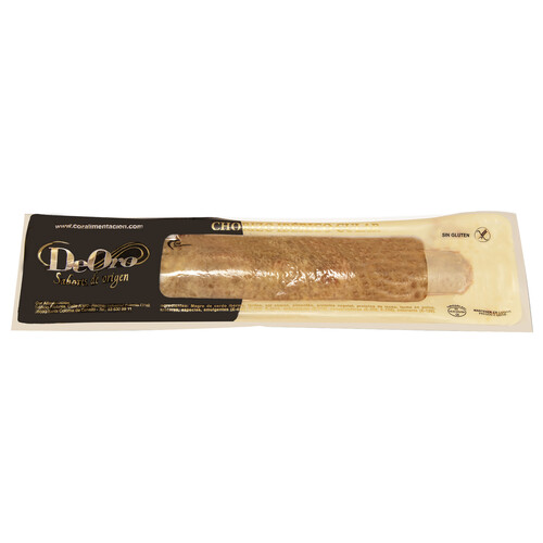 Alcampo DEORO Chorizo ibérico cular de cerdo elaborado sin gluten DEORO pieza de 475 g aproximadamente