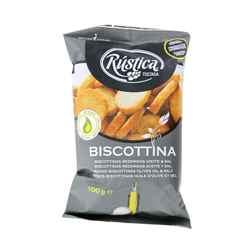 Alcampo DIATOSTA Biscottina rústicas con aceite y sal 100 g