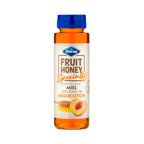 Alcampo DORAY Fruit Honey Specialty Miel con zumo de melocoton 350 g