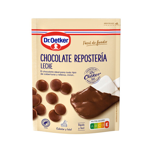 Alcampo DR. OETKER Perlas de chocolate con leche 150 g