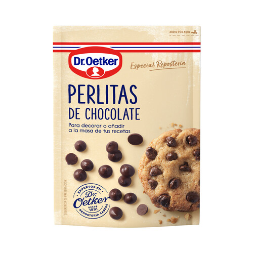 Alcampo DR. OETKER Perlitas de chocolate DR. OETKER 100 g