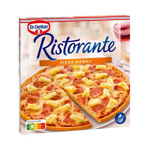Alcampo DR. OETKER Pizza de masa fina y crujiente cubierta con piña jamón cocido y queso Ristorante 355 g