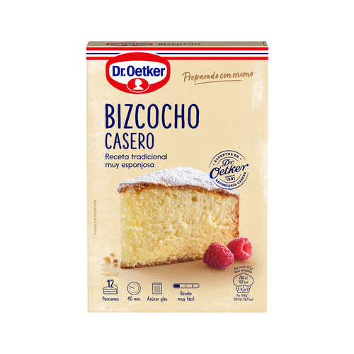 Alcampo DR. OETKER Preparado en polvo para hacer bizcocho Dr. OETKER 340 gr