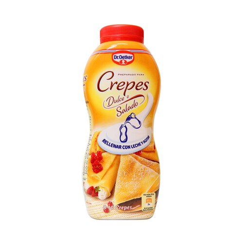 Alcampo DR. OETKER Preparado en polvo para hacer crepes Dr. OETKER 175 g