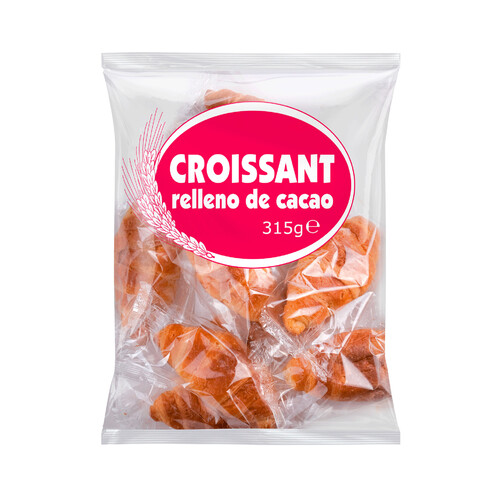 Alcampo DULCESA Croissansts rellenos de cacao 7 uds aprox. 315 g
