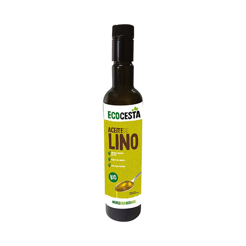 Alcampo ECOCESTA Aceite de lino de cultivo ecológico 500 ml