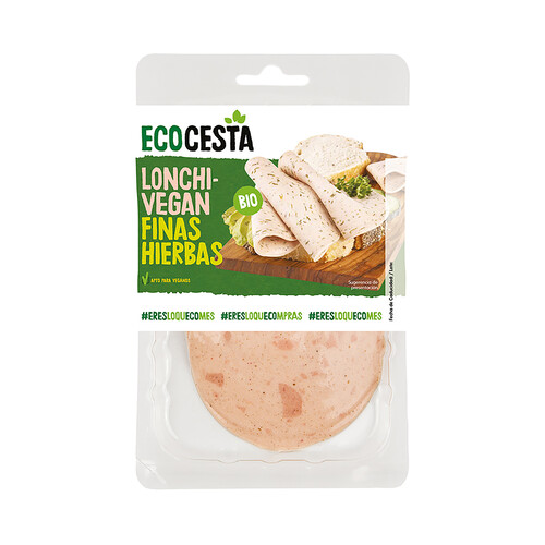 Alcampo ECOCESTA Lochas veganas ecológicas con sabor finas hierbas 100 g