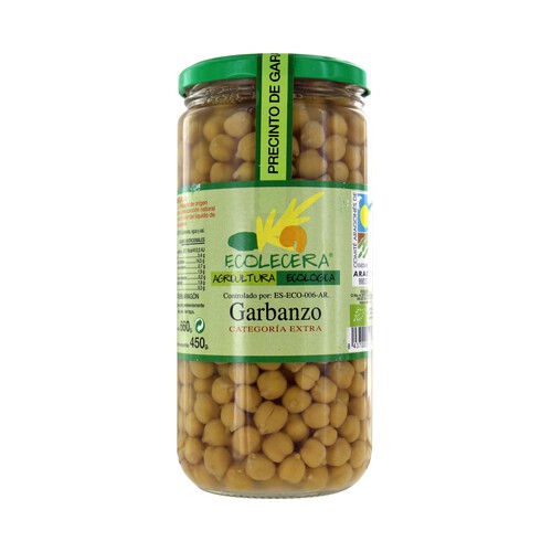 Alcampo ECOLECERA Garbanzos ecológicos en conserva ECOLECERA 425 g