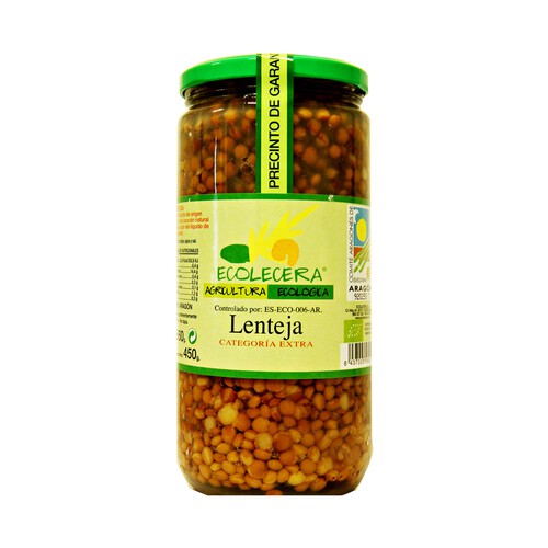 Alcampo ECOLECERA Lenteja ecológica ECOLECERA 425 g