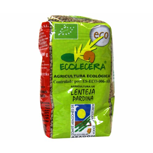 Alcampo ECOLECERA Lentejas Pardinas de Aragón de cultivo ecológico ECOLECERA 500 g