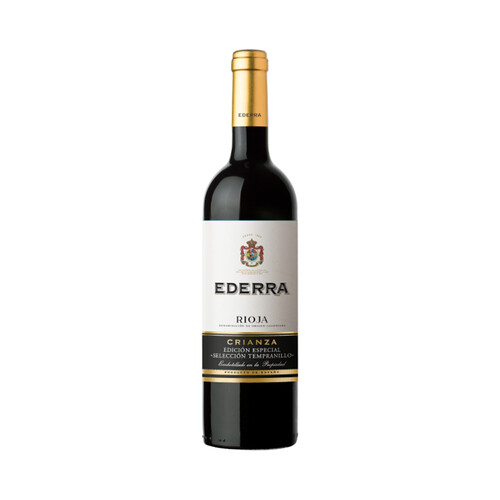 Alcampo EDERRA Vino tinto crianza con D.O. Ca. Rioja botella 75 cl