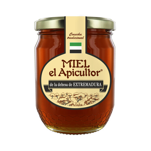 Alcampo EL APICULTOR Miel multifloral Dehesa de Extremadura 375 g