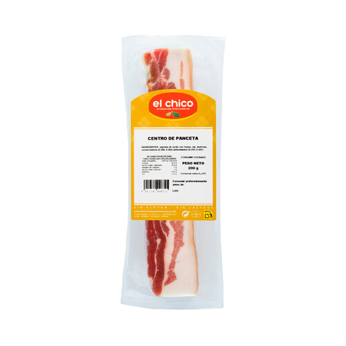 Alcampo EL CHICO Centro de panceta en taco desalada y lista para cocinar 200 g