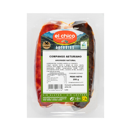 Alcampo EL CHICO Compango asturiano con ahumado natural 250 g