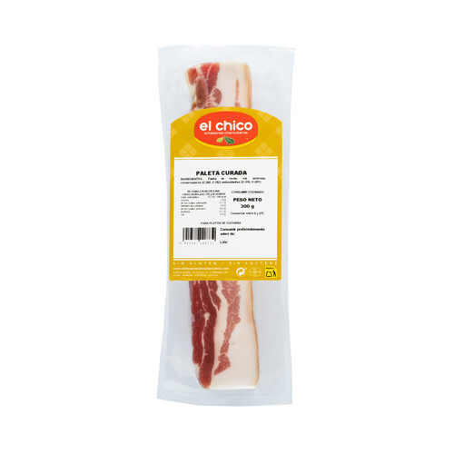 Alcampo EL CHICO Tacos de paleta curada envasada al vacio 300 g