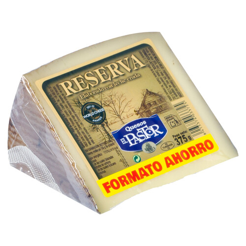 Alcampo EL PASTOR Queso mezcla reserva viejo EL PASTOR cuña de 375g