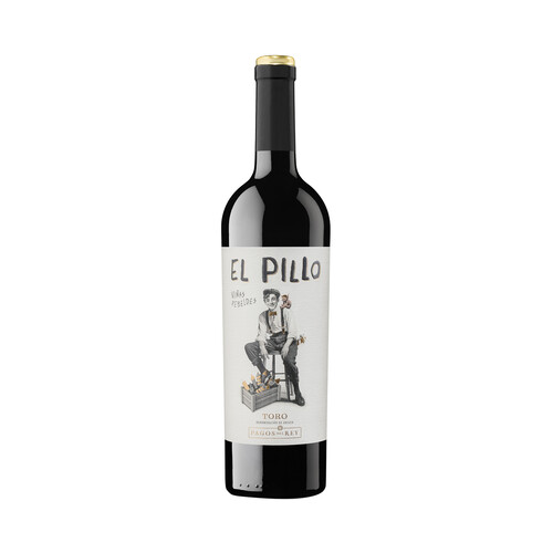 Alcampo EL PILLO Viñas rebeldes Vino tinto con D.O. Toro botella 75 cl