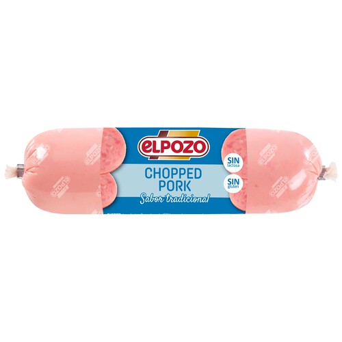 Alcampo EL POZO Chopped pork mini sin gluten y con sabor tradicional 300 g