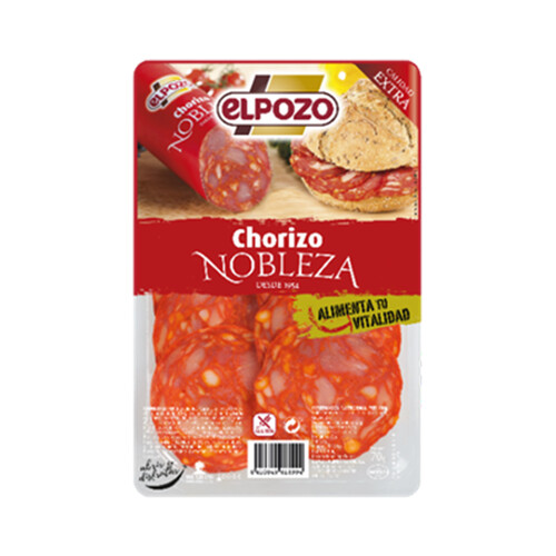 Alcampo EL POZO Chorizo extra cortado en lonchas finas EL POZO Nobleza 70 g