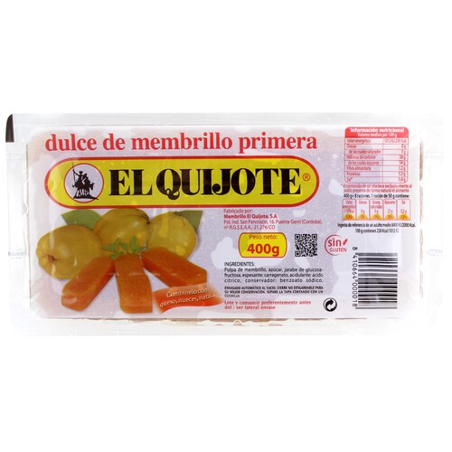 Alcampo EL QUIJOTE Dulce de membrillo EL QUIJOTE 400 g