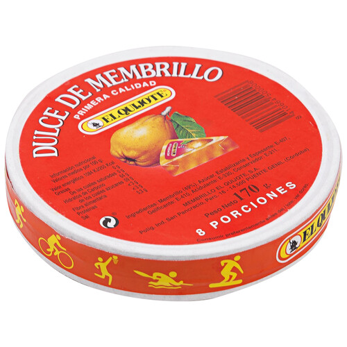 Alcampo EL QUIJOTE Dulce de membrillo en porciones EL QUIJOTE 170 g