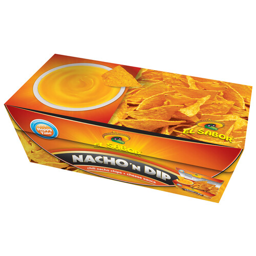 Alcampo EL SABOR Combo de nachos y salsa de queso 175 g