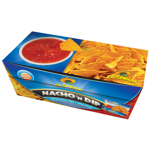 Alcampo EL SABOR Combo de nachos y salsa para dipear 175 g
