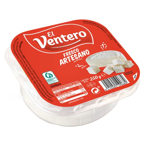 Alcampo EL VENTERO Queso fresco EL VENTERO tarrina de 250 g