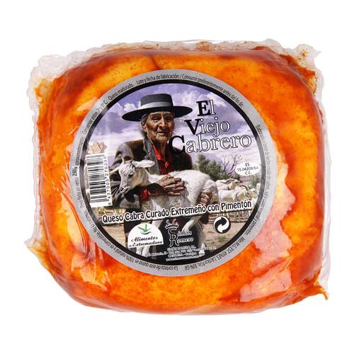 Alcampo EL VIEJO CABRERO Queso cabra curado con pimentón EL VIEJO CABRERO 250 g