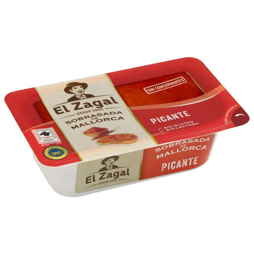 Alcampo EL ZAGAL Sobrasada picante con IGP sobrasada de Mallorca EL ZAGAL 200 g
