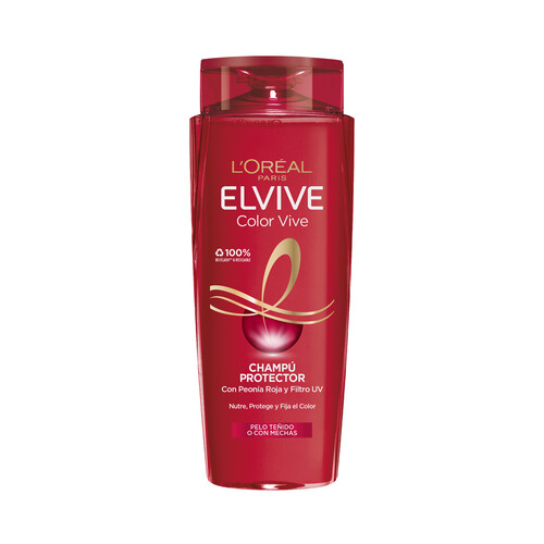 Alcampo ELVIVE Champú protector para cabellos teñidos o con mechas ELVIVE Color vive 700 ml