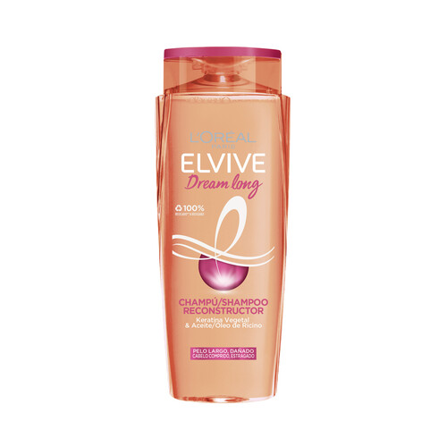 Alcampo ELVIVE Champú reconstructor para cabellos largos y dañados ELVIVE Dream long 700 ml
