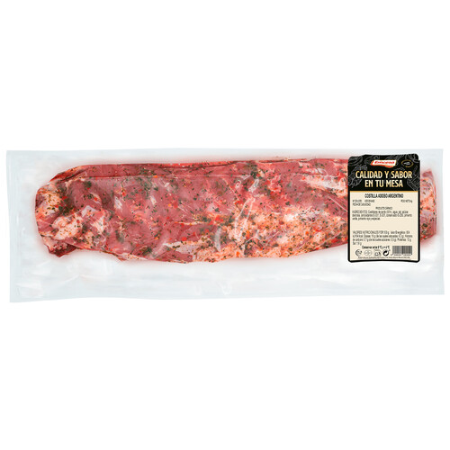 Alcampo EMCESA Tira de costilla en adobo estilo Argentino