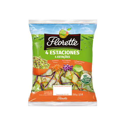 Alcampo Ensalada 4 estaciones FLORETTE Bolsa de 250 g