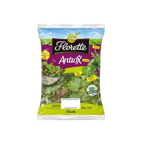 Alcampo Ensalada antioxidante FLORETTE ANTIOX 100 g