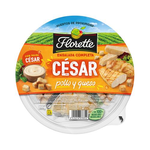 Alcampo Ensalada César con pollo y queso FLORETTE 205 g