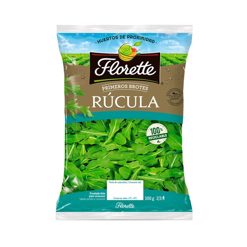 Alcampo Ensalada rúcula FLORETTE PRIMEROS BROTES 100 g