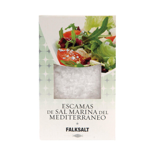 Alcampo FALKSALT Sal marina en escamas FALKSALT 125 g