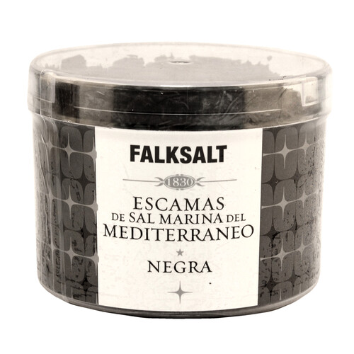 Alcampo FALKSALT Sal negra en escamas FALKSALT 125 g