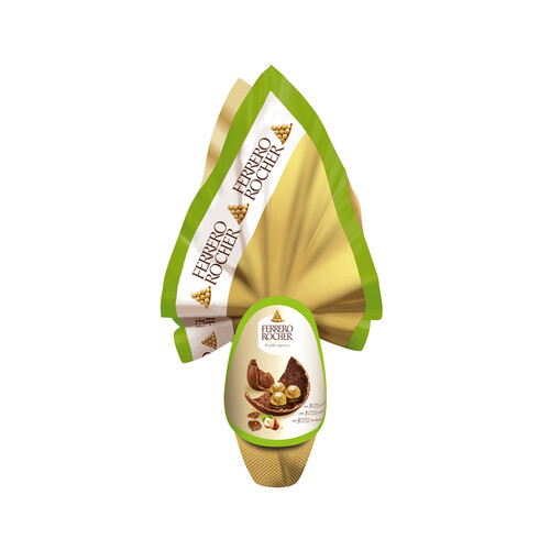 Alcampo FERRERO Huevo de Pascua con 4 Ferrero Rocher en el interior 175 g