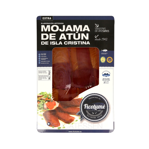 Alcampo FICOLUMÉ Lonchas de mojama de atún de Isla Cristina FICOLUMÉ 80 g