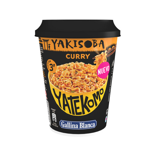 Alcampo Fideos Orientales ( Noodles) al curry YATEKOMO 91 5 g